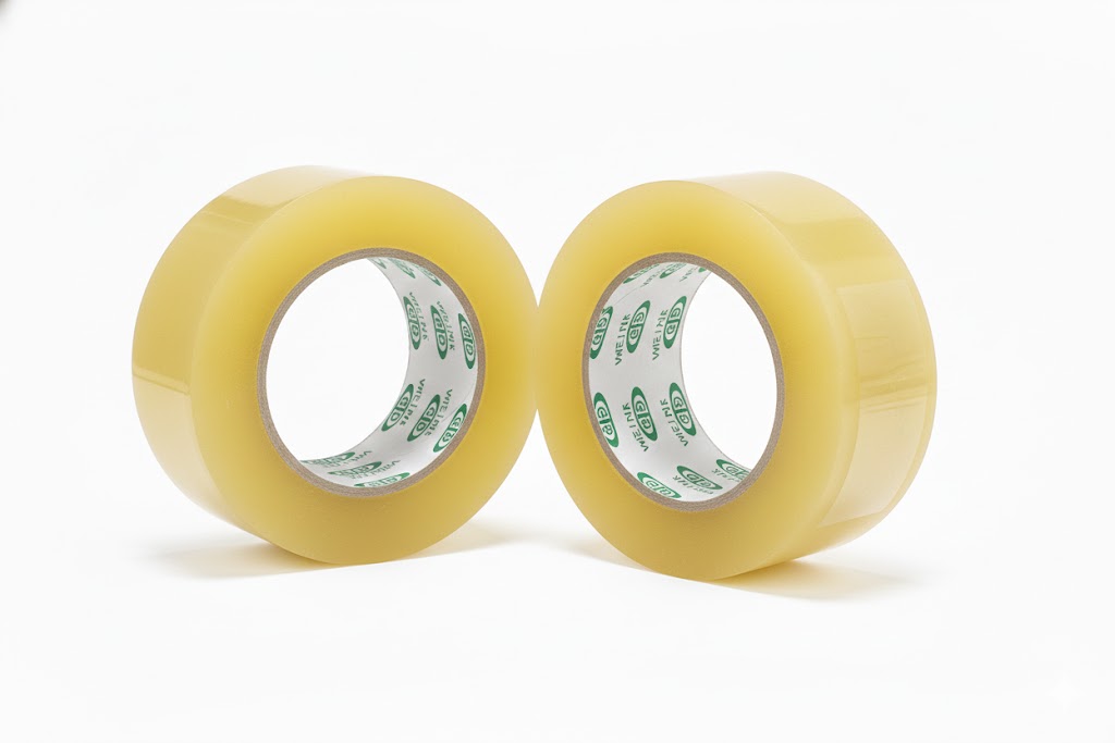 Yellow BOPP Packing Tape for Carton Sealing and Logistics