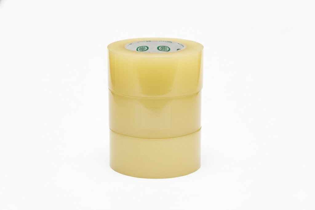 Yellow BOPP Packing Tape for Carton Sealing and Logistics