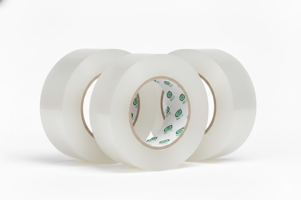 White BOPP Packing Tape for Clean Carton Sealing and Branding